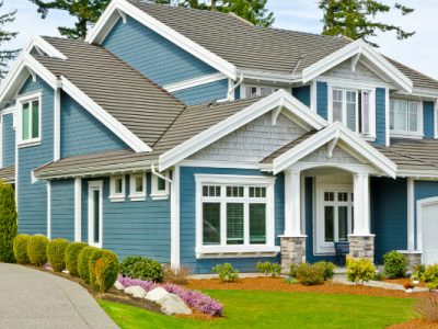 Full House Siding Installation